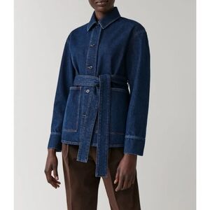COS Belted Denim Jacket
